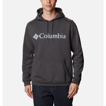 Columbia Mount Mitchell, Sudaderas Con Capucha Grises Oscuro Para Hombre | 319468-COF